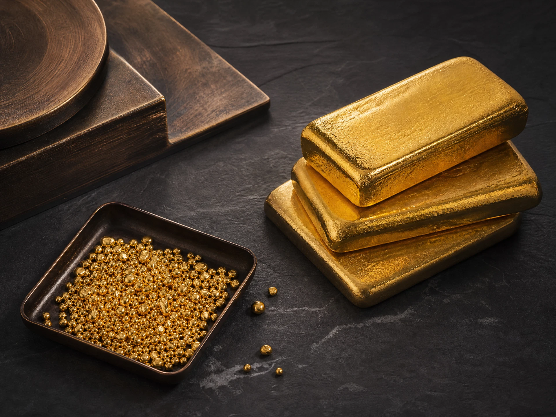 Gold and precious materials